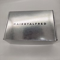 Boîte d'expédition en carton avec logo personnalisé imprimé en feuille d'argent pour vêtements, boîtes en papier métallisé, boîte d'emballage en carton ondulé