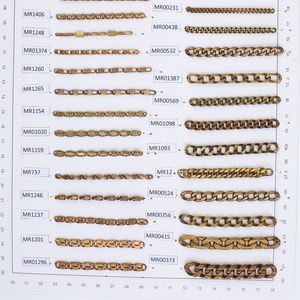 Commercio all'ingrosso catena in ottone grezzo per Gioielli e borsa alla moda modelli - Product Image 3