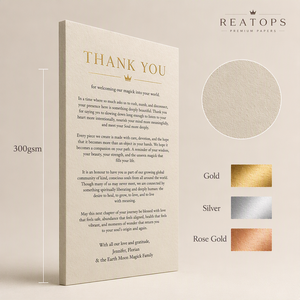 Cartes <span class=keywords><strong>de</strong></span> remerciement personnalisées pour petites entreprises, papier texturé beige 300 g/m², cartes <span class=keywords><strong>de</strong></span> gratitude, cartes d'insertion professionnelles pour commandes Etsy - Product Image 5