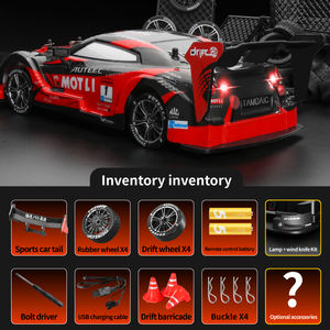 Voiture RC 4x4 à l'échelle 1:16 2,4 GHz, course à grande vitesse de 40 km/h avec chargeur et télécommande pour adultes, garçons, filles, enfants, cadeau - Product Image 6