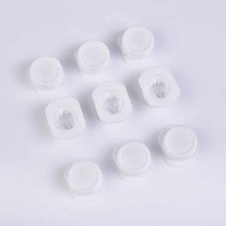 Custom Design Wholesale White Screw Helicap Caps For Milk Juice Bottle Aseptic Packing Chinese Filling Machine