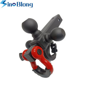 Support <span class=keywords><strong>de</strong></span> boule d'attelage <span class=keywords><strong>de</strong></span> remorque réglable pour récepteur <span class=keywords><strong>de</strong></span> 2 pouces Boules <span class=keywords><strong>de</strong></span> <span class=keywords><strong>remorquage</strong></span> doubles <span class=keywords><strong>Barre</strong></span> <span class=keywords><strong>de</strong></span> <span class=keywords><strong>remorquage</strong></span> en acier allié robuste - Product Image 5