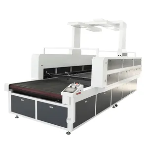 1812 1825 3015 camera 1500D textile laser cutting machine fabric laser cutting machine