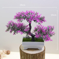 Décoration d'intérieur, petit arbre Pachira Macrocarpa, ensemble de fleurs artificielles, décoration de table, fausse fleur, verdure, bonsaï, Noël