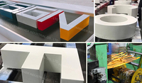 Bobine d'aluminium colorée revêtue de plastique à prix compétitif pour lettres de signalisation LED électroniques et lettres en relief