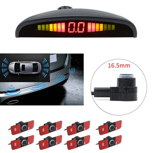 Sistema de Radar de Aparcamiento para Coche con 8 Sensores, Pantalla LED, Alerta Sonora, Detector de Marcha Atrás Impermeable para Coches - Product Image 1
