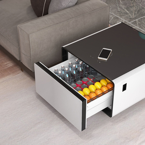 Wireless Charging of Small Household Appliances Refrigerators <b>Mini</b> Refrigerated Cabinets <b>Mini</b> <b>Side</b> <b>Table</b> Refrigerator - Product Image 3