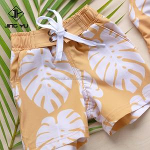 Ventes en gros d'usine, prix bas, maillots de bain pour enfants, shorts de bain pour tout-petits, shorts de plage à cordon de serrage, shorts de plage personnalisés pour garçons - Product Image 3