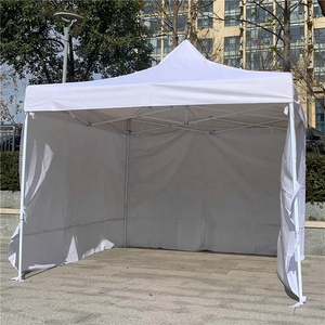 Gazebo de Tela de Poliéster con Paredes Laterales de 3m x 3m, Toldos Automáticos de 8x8, 2.5x2.5, 10x10, Gazebo Plegable de 3x3 con Laterales - Product Image 2