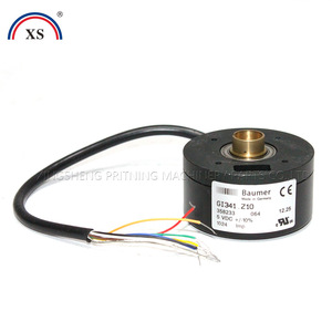 Motor de fuente de tinta Baumer GI341 Z10 5 VDC 1024 Imp fabricado en Alemania para máquina de impresión Heidelberg - Product Image 1