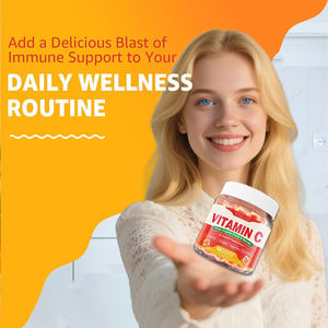 OEM/ODM Gummies <span class=keywords><strong>Vitamin</strong></span> <span class=keywords><strong>C</strong></span> yang dapat disesuaikan untuk dewasa & anak-anak tanpa gula, suplemen makanan <span class=keywords><strong>Vitamin</strong></span> <span class=keywords><strong>C</strong></span> kunyah organik alami - Product Image 4