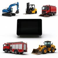 Connecteur Deutsch à montage sur panneau DIS28, écran CAN Bus de 2,8 pouces pour machines de construction mobiles HMI