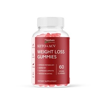 Gummies véganes Keto fruitées au vinaigre de cidre de pomme pour la perte de poids, 1500mg, brûle-graisses, coupe-faim, stimule le métabolisme, 3g*60