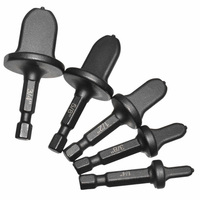 Juego de 5 Expansores de Tubos de Cobre con Vástago Hexagonal para Abocardar y Reparar Tuberías de Aire