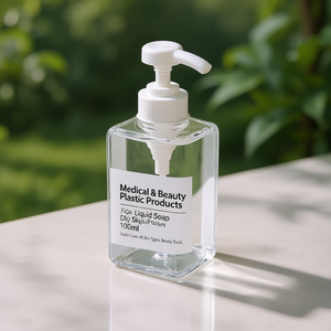 Rectangular Pump Bottle 100ml For Liquid <b>Soap</b> Dispensers Daily Skin Care All Skin Types Beauty Tools - Product Image 3
