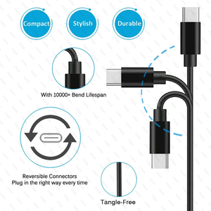 Pd60w 3.3ft Loại C Dây cáp cho Samsung Galaxy S22 iPhone 16 <span class=keywords><strong>USB</strong></span> sạc Samsung Máy tính <span class=keywords><strong>b</strong></span>ảng S10 S9 S8 cộng với samsung Sạc Loại C - Product Image 2