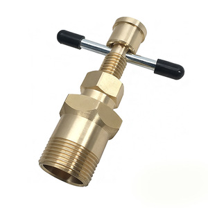 Outil de démontage de raccords <span class=keywords><strong>olive</strong></span> 15 mm et 22 mm, connexion femelle, tête hexagonale, raccords de tuyauterie en laiton massif - Product Image 1