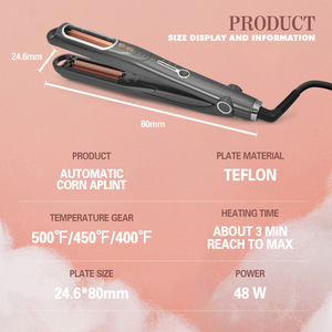 Rizador de pelo profesional Dsp de 0.75 pulgadas con rotación automática, portátil para uso en dormitorios - Product Image 4