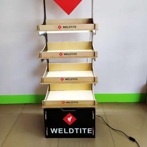 Kệ trưng bày hoặc kệ bánh mì làm bằng gỗ và <span class=keywords><strong>MDF</strong></span> cho cửa hàng thực phẩm hoặc cửa hàng bánh - Product Image 2