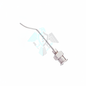Pissco de fábrica directa para cánula de ciclodiálisis de etiqueta privada, Punta Plana de 13mm, cánula oftálmica de calibre 19 y 21 - Product Image 1
