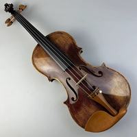 Promotional High-End Handmade Professional Violin Spruce Top Maple Cashew Lacquer Finish for Adults Children