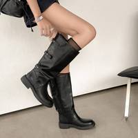 Sepatu Bot Koboi Wanita Kulit Sapi Model Slip-On Fashion Ankle Booties Grosir