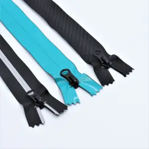 China suppliers best selling nylon Zippers For Sale Heavy Duty Zipper 10 Long Chain