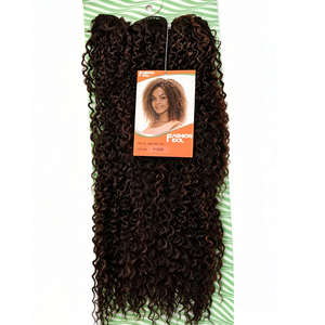 Extensiones de Cabello Sintético de Fibra de Baja Temperatura Nature <span class=keywords><strong>Vivi</strong></span>, Cortas, Rizadas, con Doble Trama, en Kenia - Product Image 5