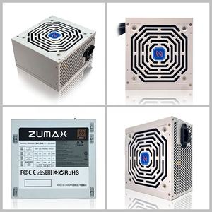 Nouveau Arrivage Zumax 80+ Bronze 600W 650W ATX <span class=keywords><strong>Alimentation</strong></span> <span class=keywords><strong>PC</strong></span> 24 Broches Haute Efficacité - Product Image 2