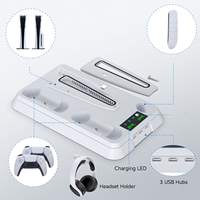 Station de refroidissement verticale pour console de jeu personnalisée, édition numérique avec lecteur de disque, pour PS5 Pro Slim avec station de charge