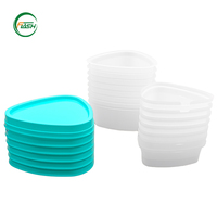 Gobelets jetables en PP de forme standard de 3, 4 et 6 oz pour aliments froids, compatibles avec la plupart des cuillères et de la vaisselle, pour les fournitures de fête et d'événements
