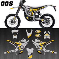 Kit d'autocollants graphiques Surron Light Bee X Ultra Bee, autocollants Segway X260 X160, graphiques personnalisés pour vélos électriques haute performance