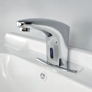 <span class=keywords><strong>Grifo</strong></span> <span class=keywords><strong>de</strong></span> <span class=keywords><strong>Lavabo</strong></span> Sin Contacto, <span class=keywords><strong>Grifo</strong></span> Automático para <span class=keywords><strong>Lavabo</strong></span> <span class=keywords><strong>con</strong></span> Cubierta <span class=keywords><strong>de</strong></span> Orificio para Baños Comerciales - Product Image 2