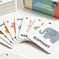 Tarjetas de Memoria Personalizadas con Impresión a Doble Cara y Acabado Brillante para el Aprendizaje de Idiomas