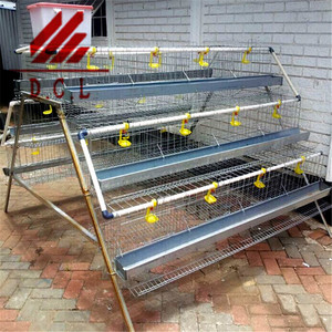 <strong>Cheap</strong> <strong>Price</strong> 96/120/128/160 Birds Hot Dipped Galvanized Layer Chicken <strong>Cage</strong> for Sale - Product Image 4