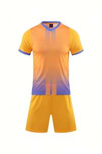 Maillots d'entraînement de football personnalisés de haute qualité pour hommes, nouveau design, ensemble à séchage rapide, adapté aux équipes de football, uniformes pour adultes - Product Image 5