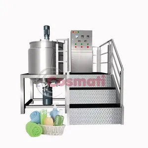 2000 liters detergent mixing machine shampoo homo mixer tank liquid agitator hand soap making machine