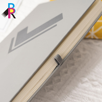 Agenda Corporativa Personalizada con Logotipo, Tamaño A5, Cuero PU Azul, con Portaplumas, 100 Hojas, Fabricante de Cuadernos para Reuniones