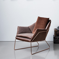 Chaise de salon en tissu simple de style nordique et minimaliste, fauteuil moderne, mobilier de maison, nouveau modèle,