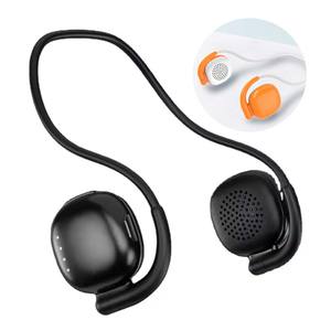Auriculares deportivos de conducción de aire VV6 personalizados de bajo precio <span class=keywords><strong>con</strong></span> micrófono, marco de titanio ligero, auriculares inalámbricos abiertos en la oreja <span class=keywords><strong>con</strong></span> Bluetooth - Product Image 1
