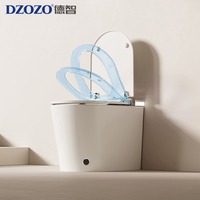 S006 Moderne blanc salle de bain en céramique une pièce commode intelligente cuvette de toilette électrique toilette intelligente avec bidet