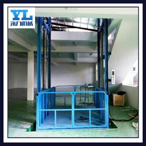 Elevador de Mercancías Tipo Riel, Plataforma Elevadora Hidráulica para Almacén o Taller, Elevador de Mercancías Fijo Especial de Gran Tamaño - Product Image 4