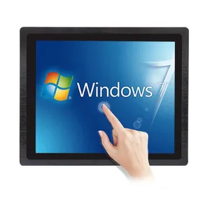 rugged monoblock PC 8" 8.4"inch industrial touch screen Panel PC support 6V-36V Linux Android Win10 for vehicle bus train truck