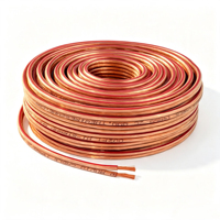 Cables de Altavoz de 2 Conductores, Rayados, 16/2 CCA, 100M