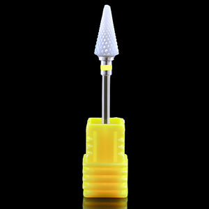 Forets à ongles en céramique Tête de polissage électrique et accessoires de manucure de ponçage Machine et outils de polissage d'art d'ongle durable - Product Image 4