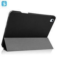 Nouvel arrivage Étui pour tablette en cuir PU pour iPad Air 11 2024 Étui de protection en TPU et métal pour le sommeil
