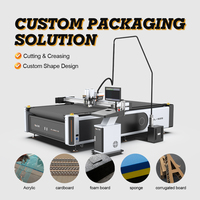 Machine de découpe CNC AOL pour cadres photo et artisanat en carton avec couteau oscillant automatisé