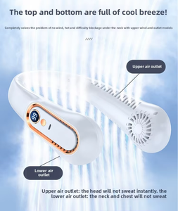 <span class=keywords><strong>Ventilatore</strong></span> portatile USB ricaricabile senza pale, da indossare <span class=keywords><strong>al</strong></span> <span class=keywords><strong>collo</strong></span>, rinfrescante, a mani libere, per sport all'aperto - Product Image 3