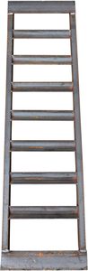 Rampes de chargement en acier robuste non peintes 67" x 18" Capacité 8 000 lb Profilé de 3 po Pièces de remorque pour motos 67" L x 18" - Product Image 4