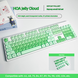 Teclas Personalizadas con Diseño Artístico, Material de Sublimación Térmica, Juego de Teclas PBT de Alta Calidad - Product Image 1